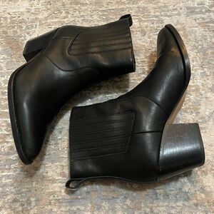 J. Crew Western Bootie | Black | Size 9